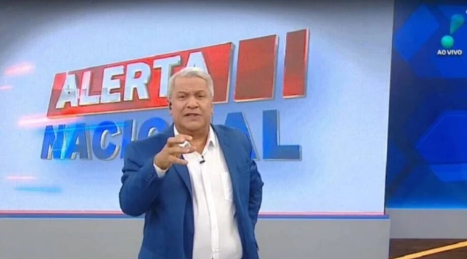 Sikêra Jr. durante o programa 'Alerta Nacional', na sexta-feira, 25