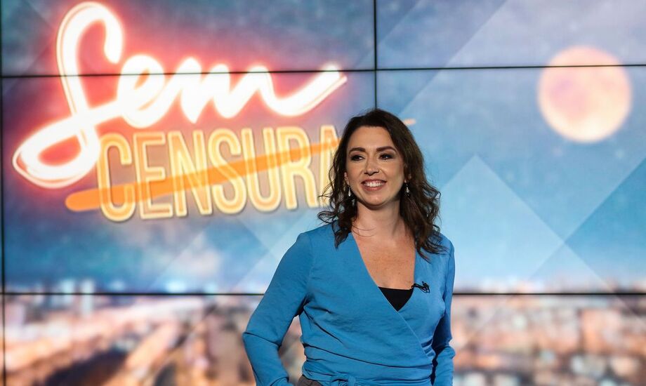 A apresentadora da TV Brasil, Marina Machado