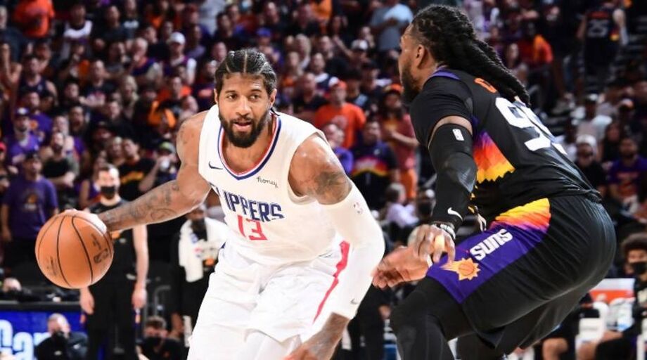 Paul George foi o destaque da vitória do Clippers