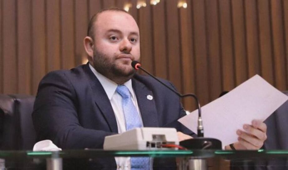 O deputado estadual Fausto Vieira dos Santos Junior (PRTB-AM)