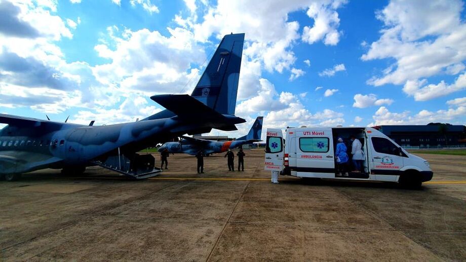 Mato Grosso do Sul transferiu até o momento nove pacientes para o Estado de Rondônia