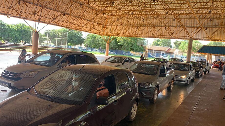 Imunização no Centro poliesportivo, que fica na rua Itamarati, 100, no Jardim Água Boa, será a partir das 08h