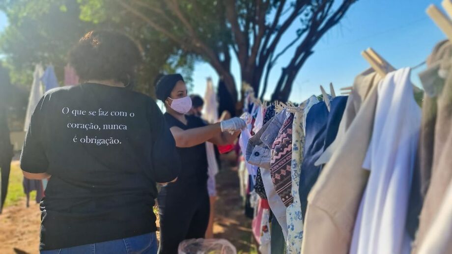 Cras Vida Nova realiza Varal Solidário e contempla 250 famílias