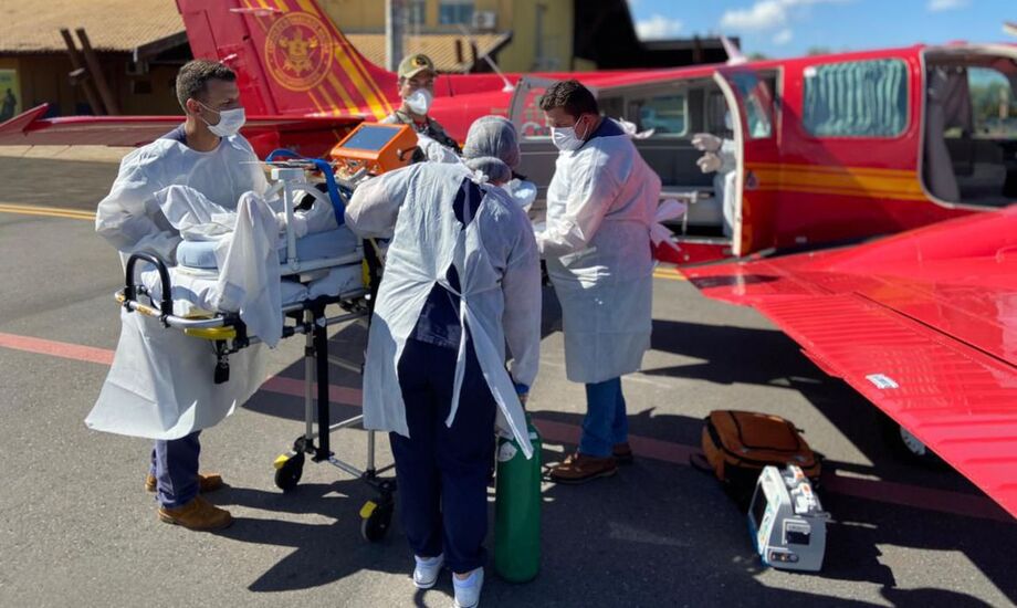 Transferência de pacientes para fora do Estado