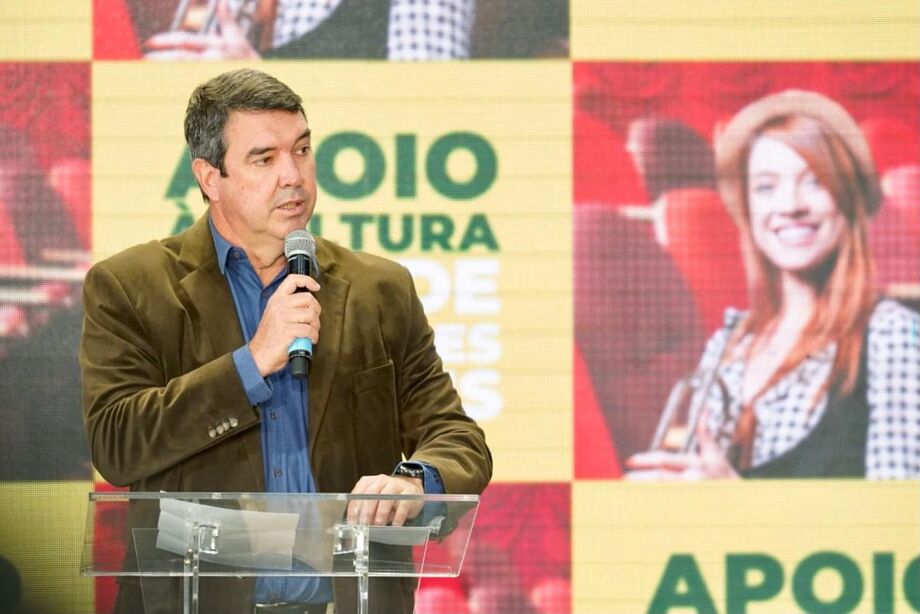 O secretário de Infraestrutura, Eduardo Riedel