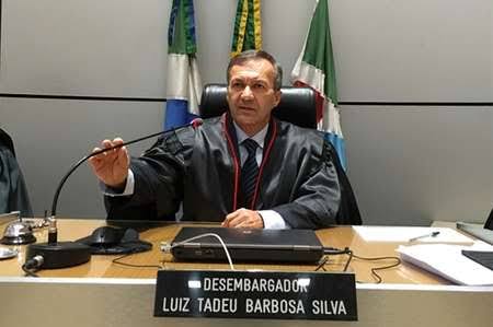 O desembargador Luiz Tadeu Barbosa Silva