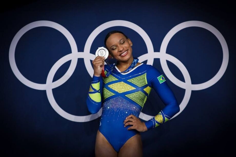 ebeca Andrade fez história na ginástica nos Jogos Olimpícos de Tóquio