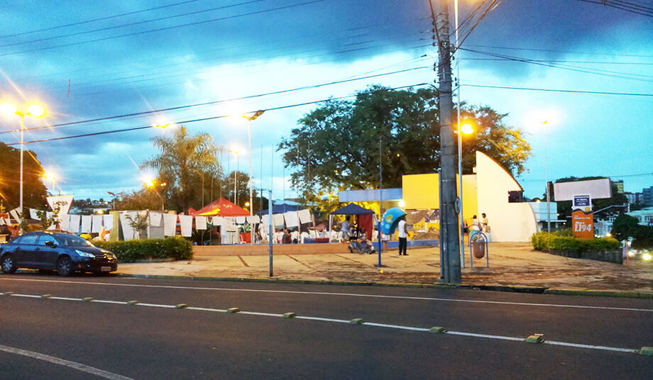 Praça dos Imigrantes em Campo Grande