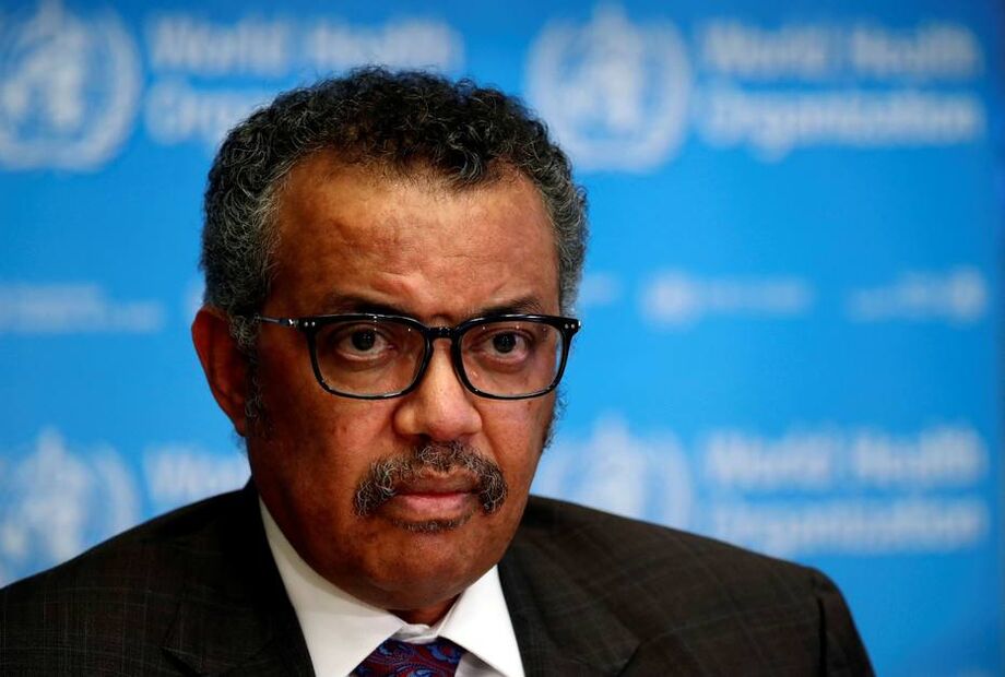 O diretor-geral da Organização Mundial da Saúde (OMS), Tedros Adhanom Ghebreyesus
