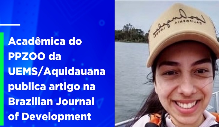 A acadêmica Tainara Laise da Silva Blatt