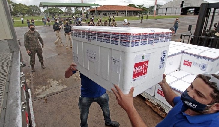 Capital recebe nesta segunda-feira, mais 7,4 mil doses da vacina Janssen