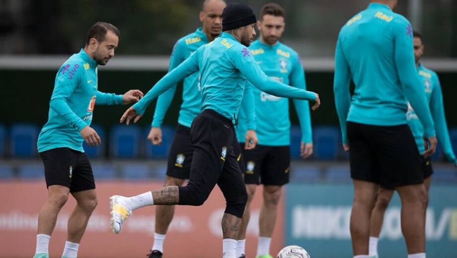 Seleção brasileira faz preparação para final com a Argentina