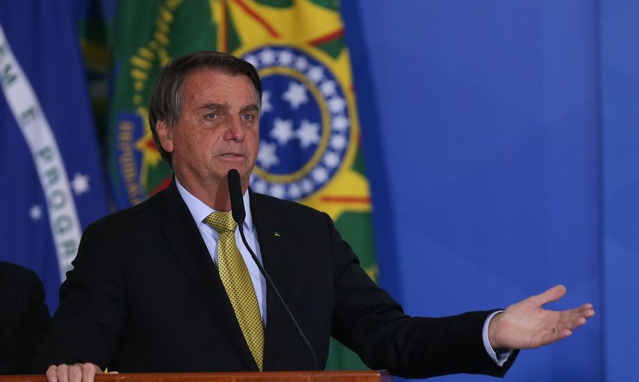 O presidente Jair Bolsonaro