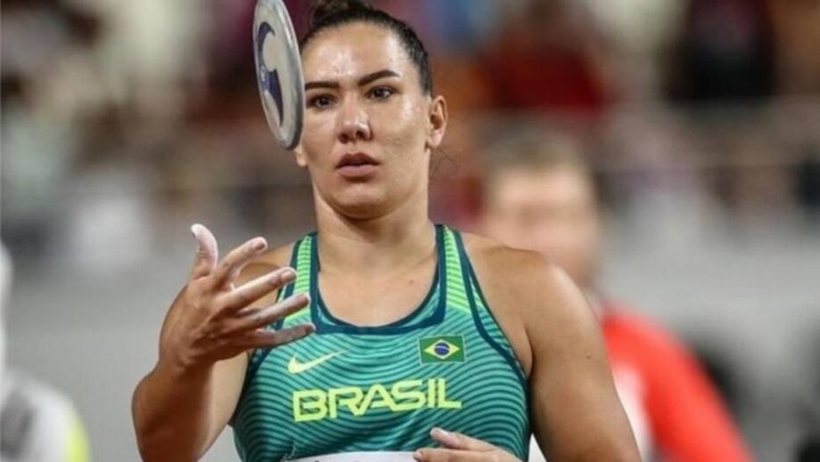 Fernanda Borges, atleta brasileira do lançamento de disco