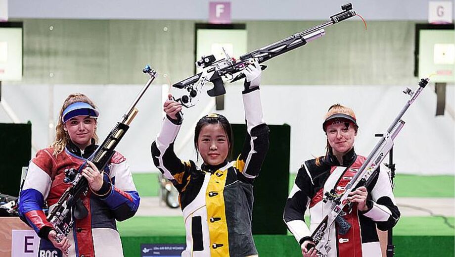 Chinesa do tiro esportivo fatura primeira medalha de ouro da Olimpíada