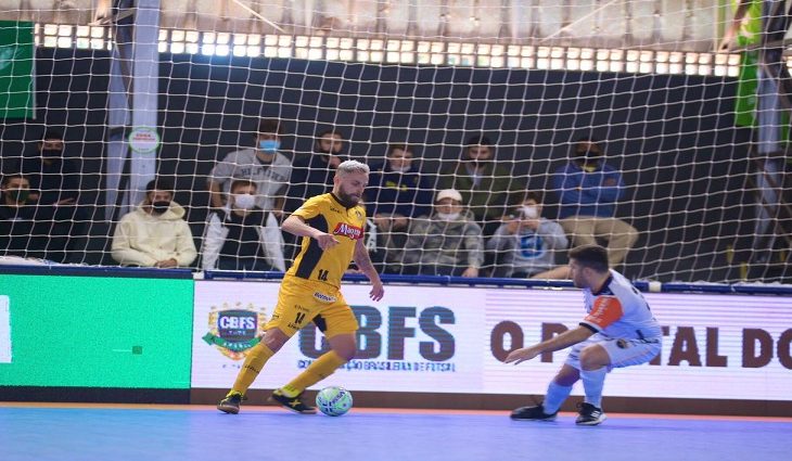 Nacional futsal Dourados 1 tempo Passo Fundo x Magnus