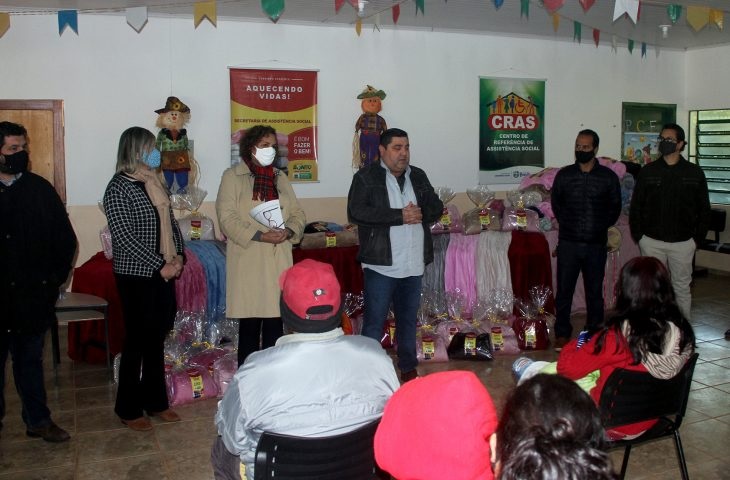 A ação em Bonito é fruto da Campanha Aqueça uma Vida
