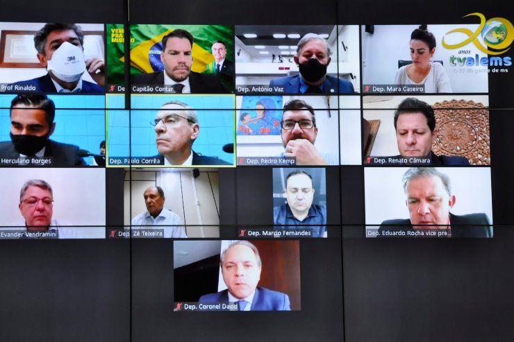 Votação pode ser acompanhada ao vivo pelos canais oficiais de comunicação da ALEMS