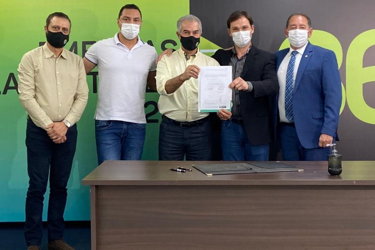 Liberação das emendas, durante cerimônia na Governadoria