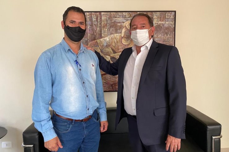 Gerson e vereador Lindomar