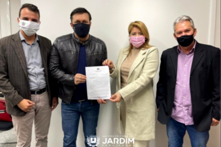 Apresentação do projeto de Viveiro Municipal ao Deputado Estadual Lucas Lima