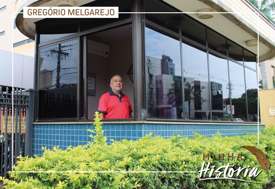 Melgarejo é porteiro do Fórum há mais de 20 anos