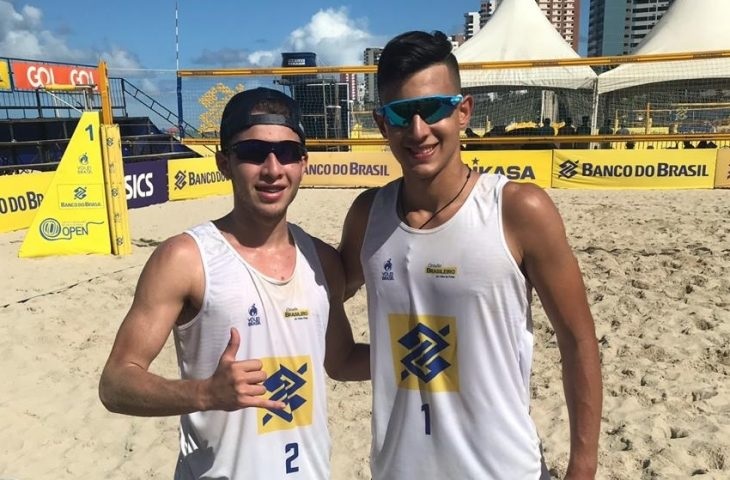A segunda etapa do CBVP, de 8 a 10 de julho, contará no gênero masculino com a dupla composta por Cadu e Anthony