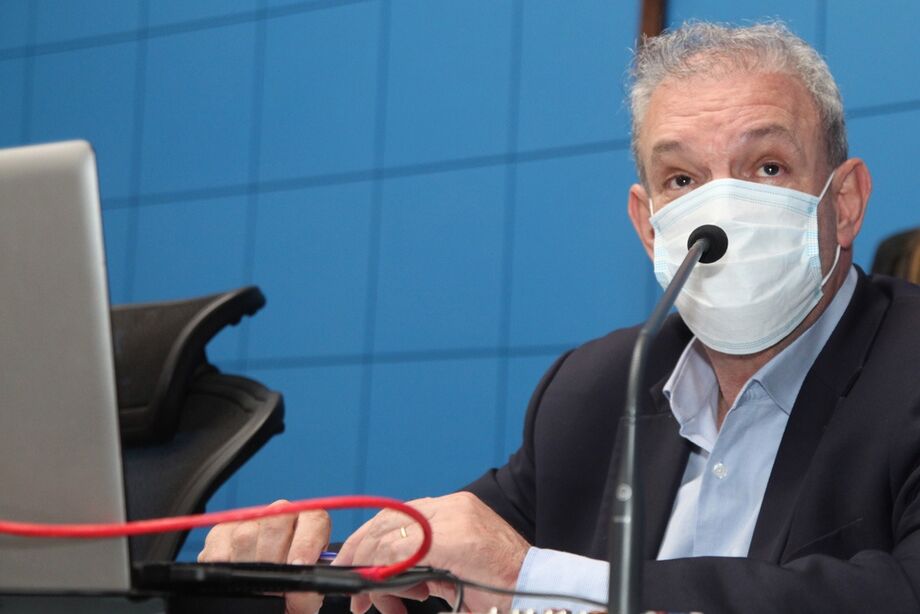 O Secretário de Estado de Saúde de Mato Grosso do Sul, Geraldo Resende