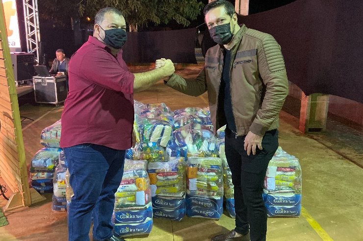O deputado Lucas de Lima vem realizando várias Lives Solidárias por todo estado