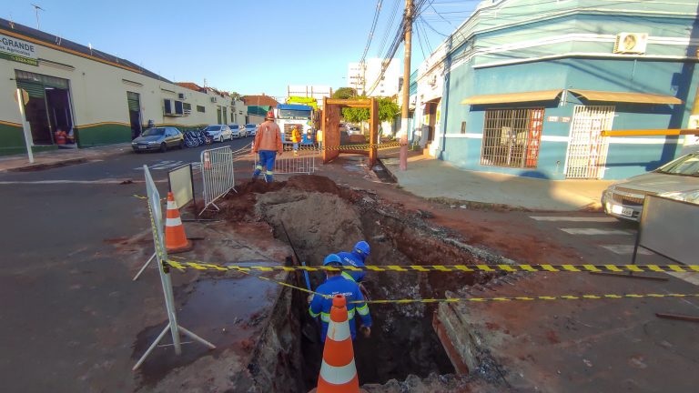 Na quadra onde está localizada  à Santa Casa são 534 metros de drenagem