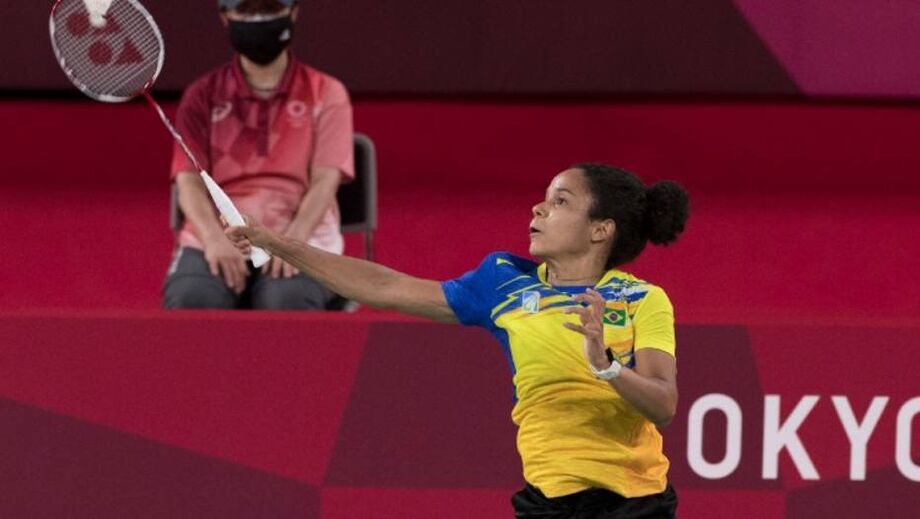 Fabiana Silva foi superada por chinesa no badminton e está eliminada dos Jogos de Tóquio