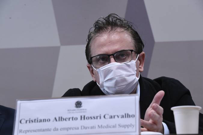 Representante da Davati Medical Supply no Brasil, Cristiano Carvalho