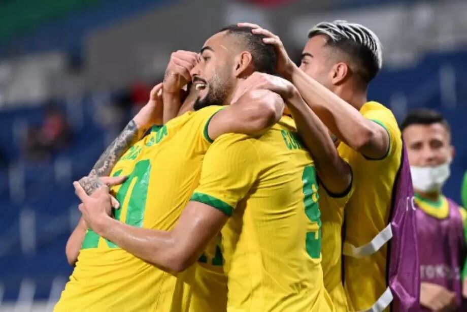 O Brasil derrotou os egípcios por 1 a 0 e garantiu vaga na semifinal do torneio de futebol masculino dos Jogos Olímpicos de Tóquio-2020