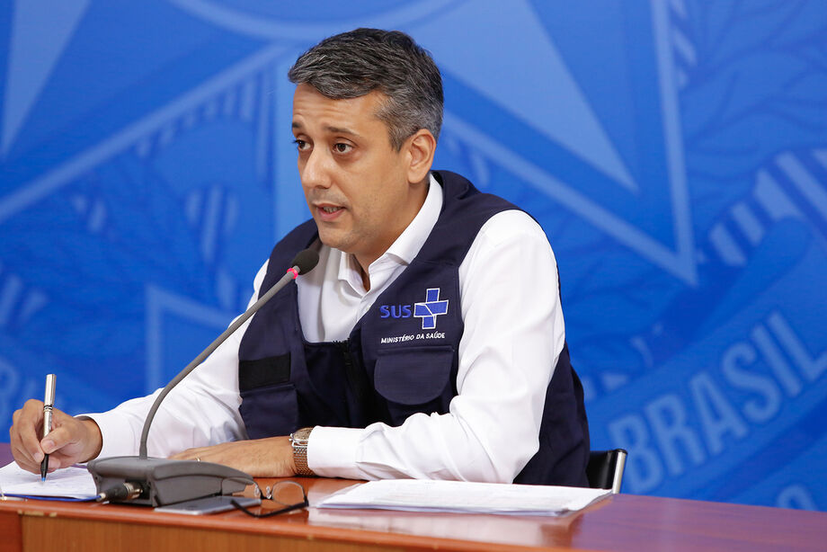 O ex-diretor do Departamento de Logística do Ministério da Saúde Roberto Ferreira Dias