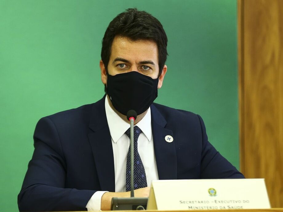 O secretário-executivo do Ministério da Saúde, Rodrigo Cruz