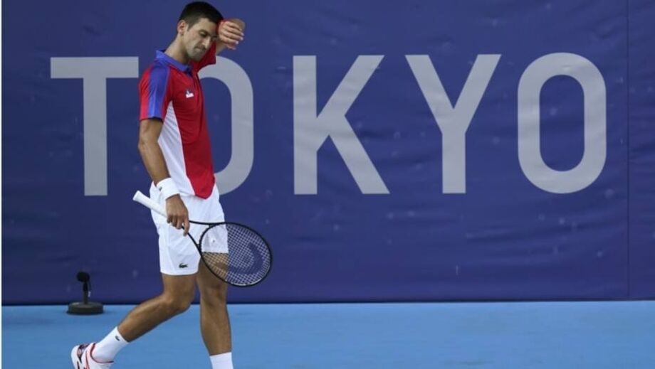 Novak Djokovic anunciou a sua desistência do torneio de duplas mistas