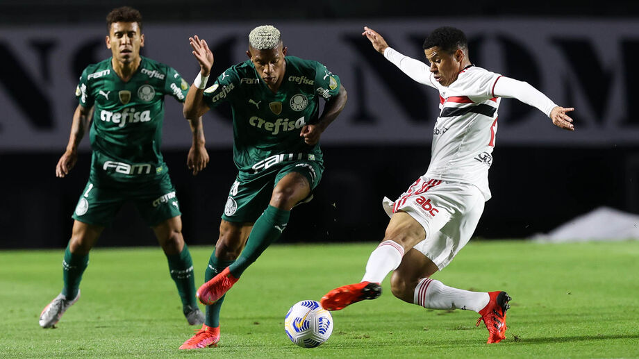 São Paulo e Palmeiras ficaram no empate no Morumbi