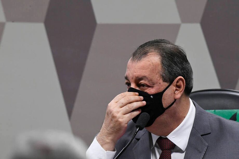Senador Omar Aziz (PSD-AM), presidente da CPI da Covid