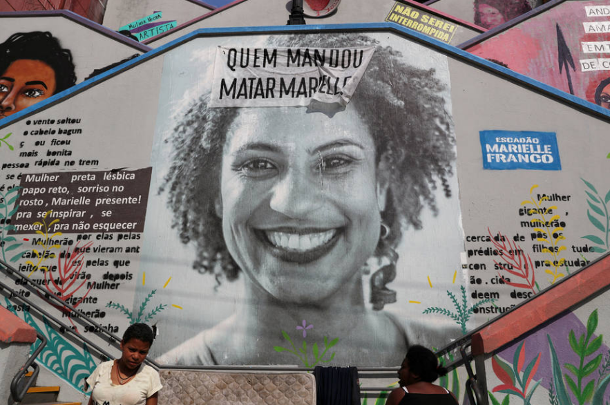 Homenagem a Marielle Franco em São Paulo