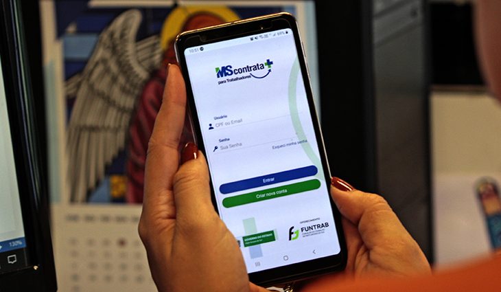 Já está disponível, no aplicativo MS Contrata +, o cadastramento para os interessados em contratar o +CréditoMS