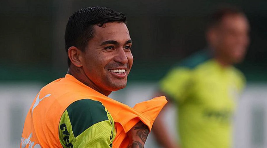 Ex-número 7, Dudu usará a camisa 43 em sua segunda passagem pelo Palmeiras. Foto: Cesar Greco/Ag. Palmeiras