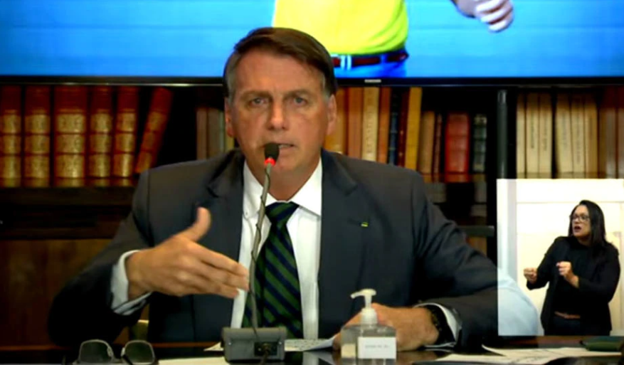 O presidente Jair Bolsonaro