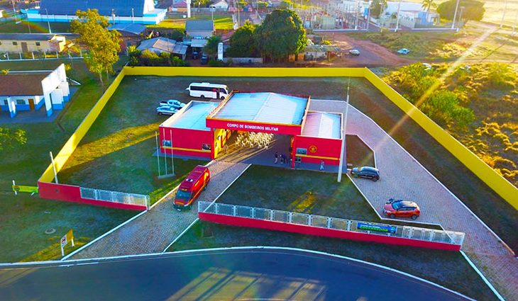 Novo quartel do Corpo de Bombeiros
