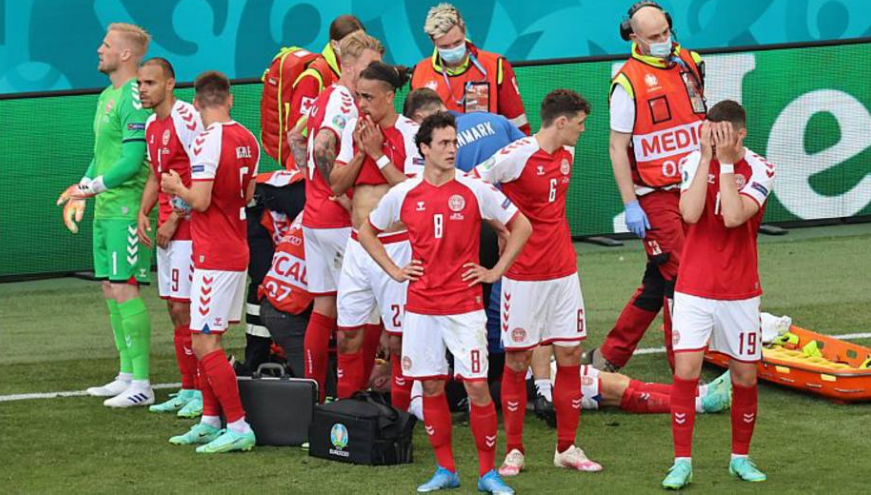 Uefa convida Eriksen e os paramédicos que o atenderam para assistir à final da Eurocopa