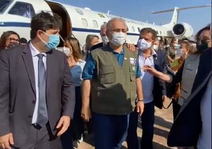 Queiroga desembarcou por volta das 9h30 em Campo Grande