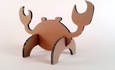 Caranguejo em 3D