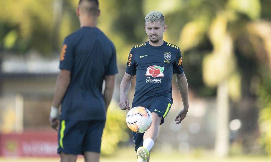 A seleção olímpica fez nesta terça-feira o primeiro treino desde que desembarcou na Sérvia