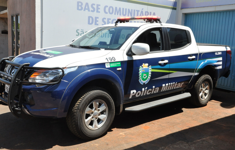 Policiais militares realizaram socorro e resgate de recém-nascido