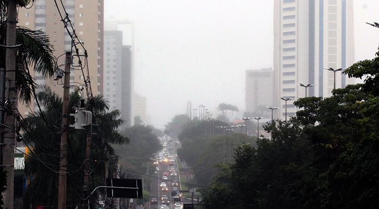 Tempo seco em Campo Grande