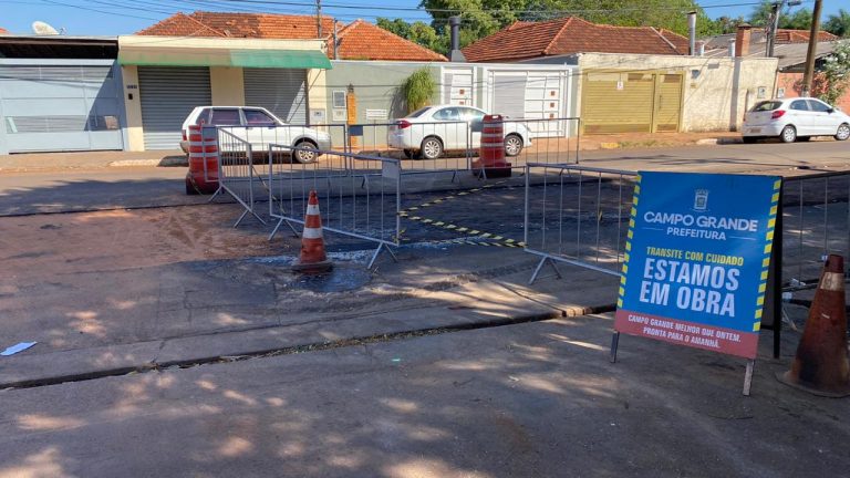 Obras em Campo Grande